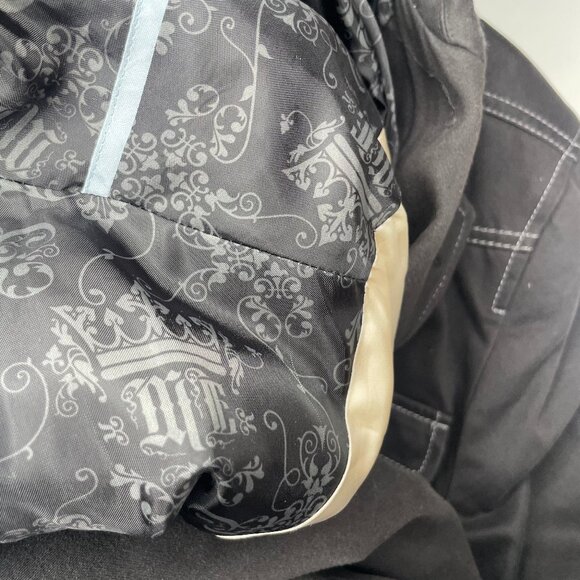 Men's Marc Eckō Cut & Sew Blazer Dark Gray Contrast Stitching Sport Coat Jacket - Picture 6 of 13